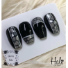 HALO VSP 8ml BLACK Hema Free by PURE NAILS UK