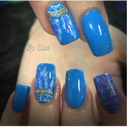 HALO VSP 8ml BLUE Hema Free by PURE NAILS UK