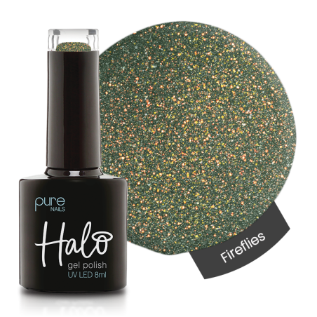 HALO VSP 8ml FIREFLIES Hema Free by PURE NAILS UK