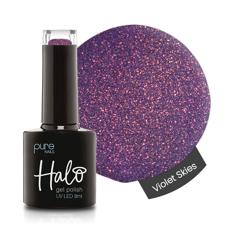 HALO VSP 8ml VIOLET SKIES  Hema Free by PURE NAILS UK