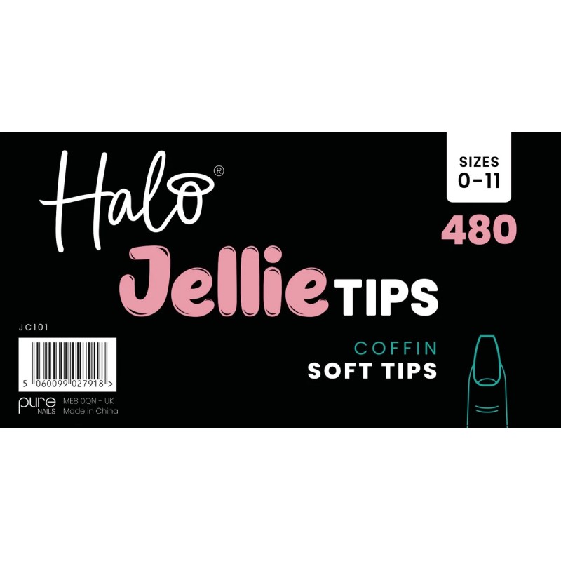 Halo Jellie Tips Coffin x 480 Size 0-11