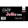 Halo Jellie Tips Coffin Long x 480 Size 0-11