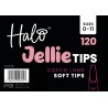 Halo Jellie Tips Coffin Long x 120 Size 0-11