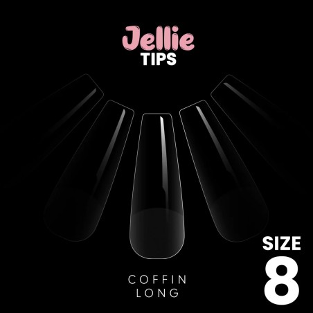 Halo Jellie Capsules Coffin Long, Taille 8, x 50