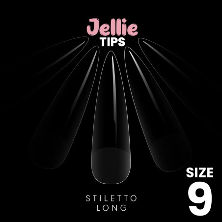 Halo Jellie Capsules Stiletto Long, Taille 9, x 50