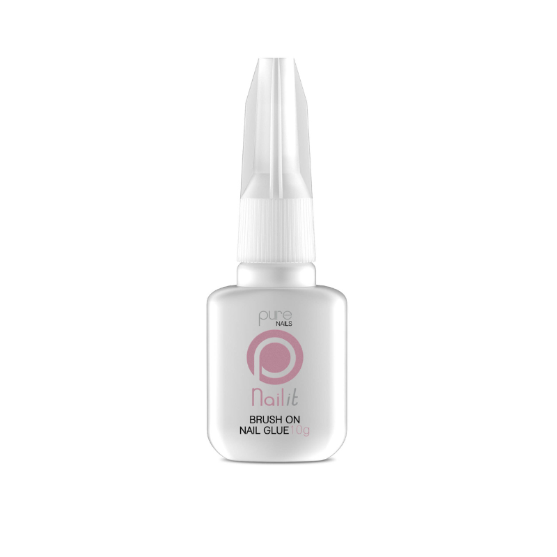 Pure Nails Colle à Tips 10g Brush on Nail glue