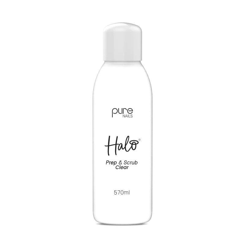 Halo Nail Prep & Scrub Clear 570ml