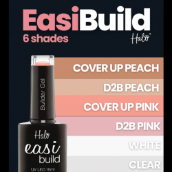 Collection 6 Gels Easibuild 8ml