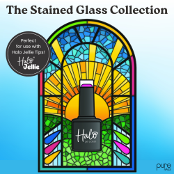 Halo Nuancier Stained Glass   (6s)*