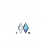 SWAROVSKI 5 Diamond AB (Crystal bleu) (5X3mm)