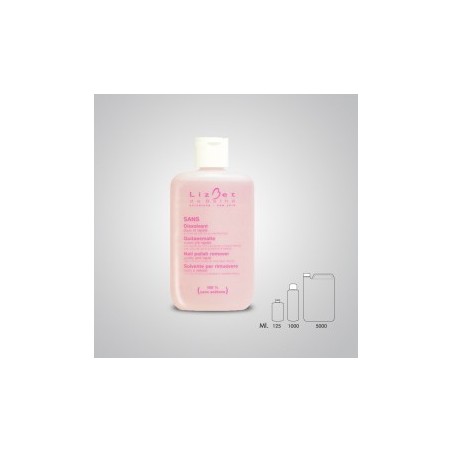 SANS Acétone le DISSOLVANT à vernis 125ml LIZBET