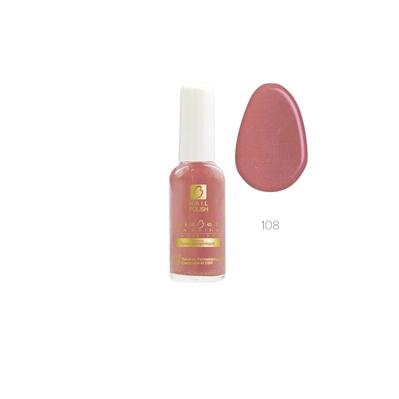 Vernis 108 Lizbet 16ml hypoallergénique