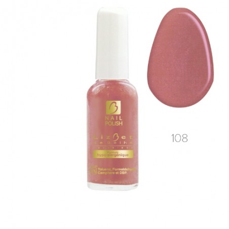 Vernis 108 Lizbet 16ml hypoallergénique