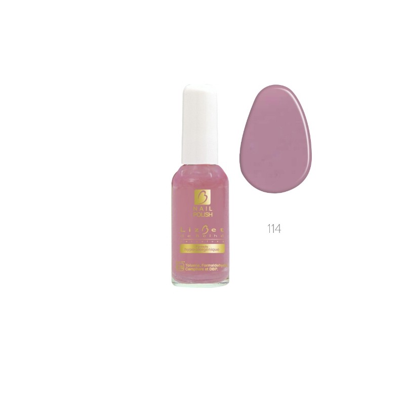 Vernis 114 Lizbet 16ml hypoallergénique