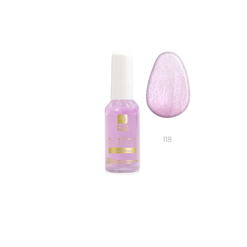 Vernis 118 Lizbet 16ml hypoallergénique