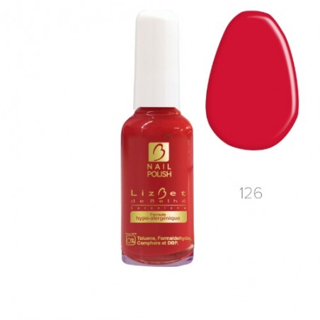 Vernis 126 Lizbet 16ml hypoallergénique