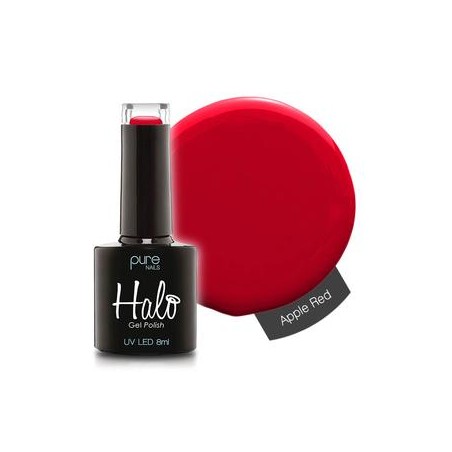 HALO VSP 8ml APPLE RED Hema Free by PURE NAILS UK