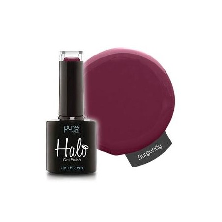 HALO VSP 8ml BURGUNDY couvrance 5/5 by PURE NAILS UK