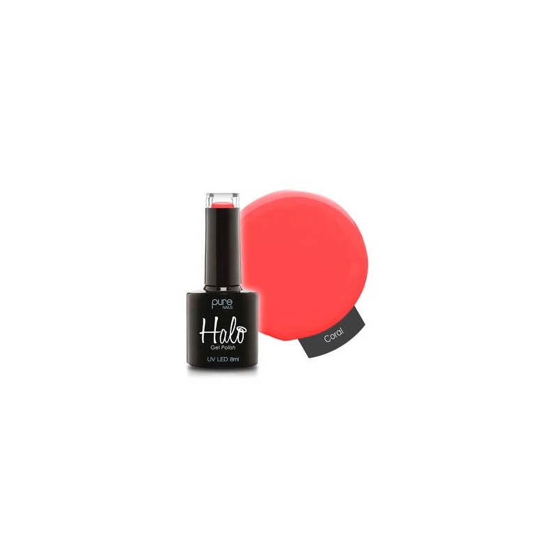 HALO VSP 8ml CORAL HEMA Free by PURE NAILS UK