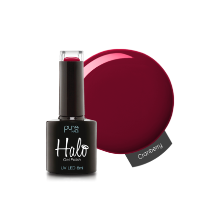 HALO VSP 8ml CRANBERRY Hema Free by PURE NAILS UK