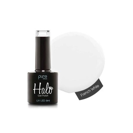 HALO VSP 8ml FRENCH WHITE (French Manucure) Hema Free by PURE NAILS UK