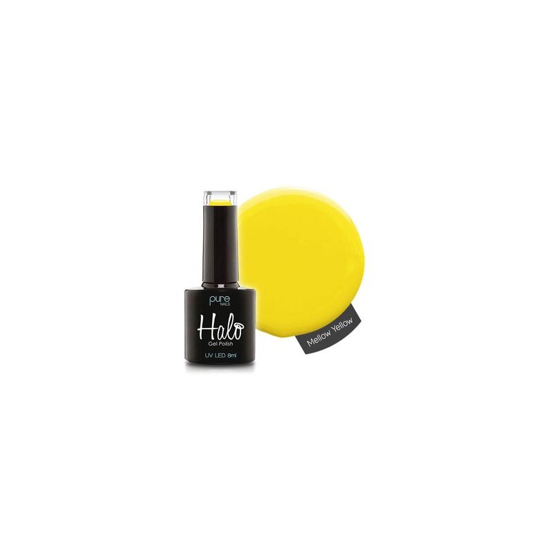 HALO VSP 8ml MELLOW YELLOW couvrance 5/5 by PURE NAILS UK