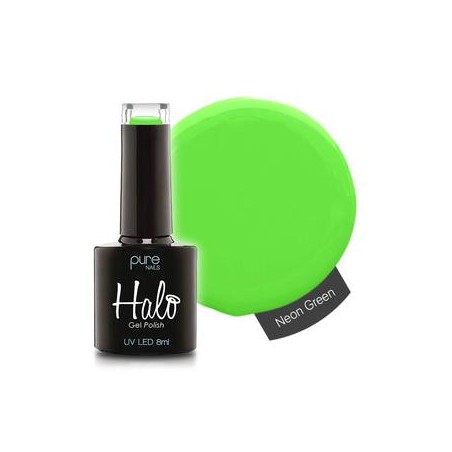 HALO VSP 8ml NEON GREEN couvrance 5/5 by PURE NAILS UK