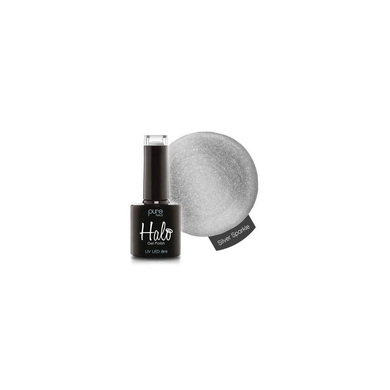 HALO VSP 8ml SILVER SPARKLE couvrance 2/5 by PURE NAILS UK