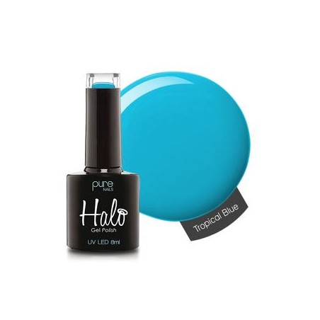 HALO VSP 8ml TROPICAL BLUE couvrance 5/5 by PURE NAILS UK