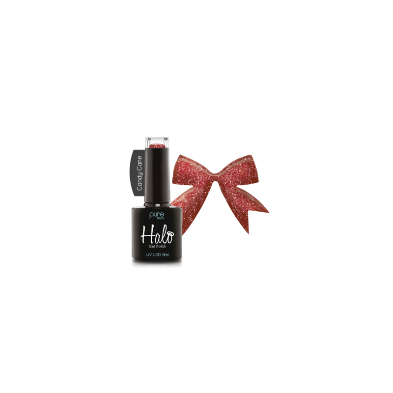 HALO VSP 8ml CANDY CANE Hema Free by PURE NAILS UK