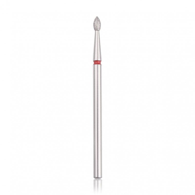 Flamme Diamant Rouge Ø 2,1mm L4mm HBD-243RD.021