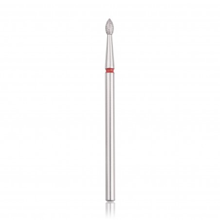 Flamme Diamant Rouge Ø 2,1mm L4mm HBD-243RD.021