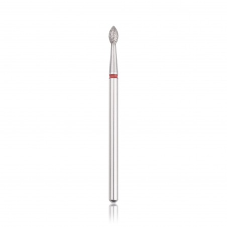 Flamme Diamant Rouge Ø 2,3mm L4mm HBD-243RD.023