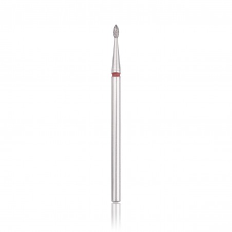 Flamme Diamant Rouge Ø1,6mm L3,5mm HBD-254RD.016