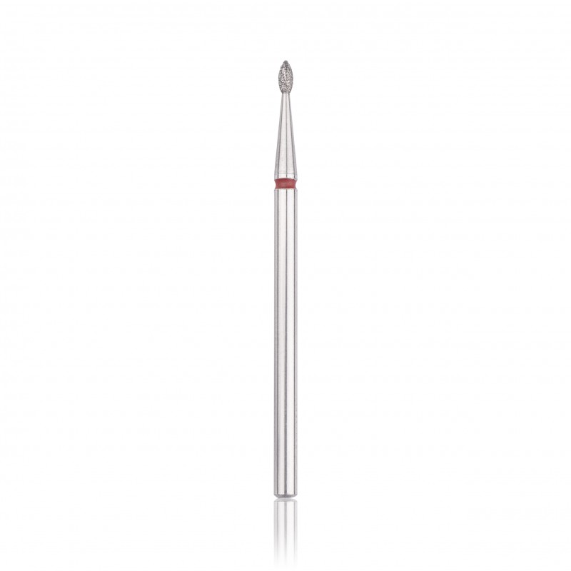 Flamme Diamant Rouge Ø1,8mm L3,5mm HBD-254RD.018