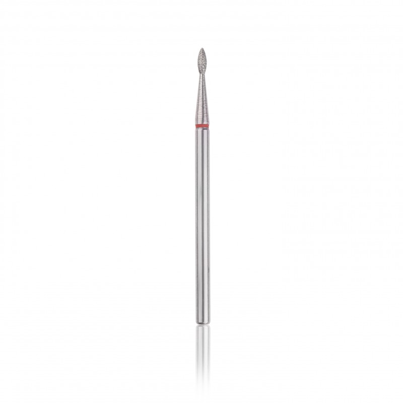 Flamme Diamant Rouge Ø1,6mm L4mm HBD-257RD.016