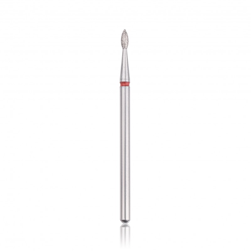 Flamme Diamant Rouge Ø 1,8mm L4mm HBD-257RD.018