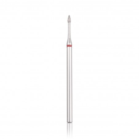 Flamme Diamant Rouge Ø1,4mm L3mm HBD-274RD.014