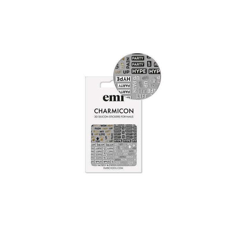 Sticker Charmicon 3D 180 Hype