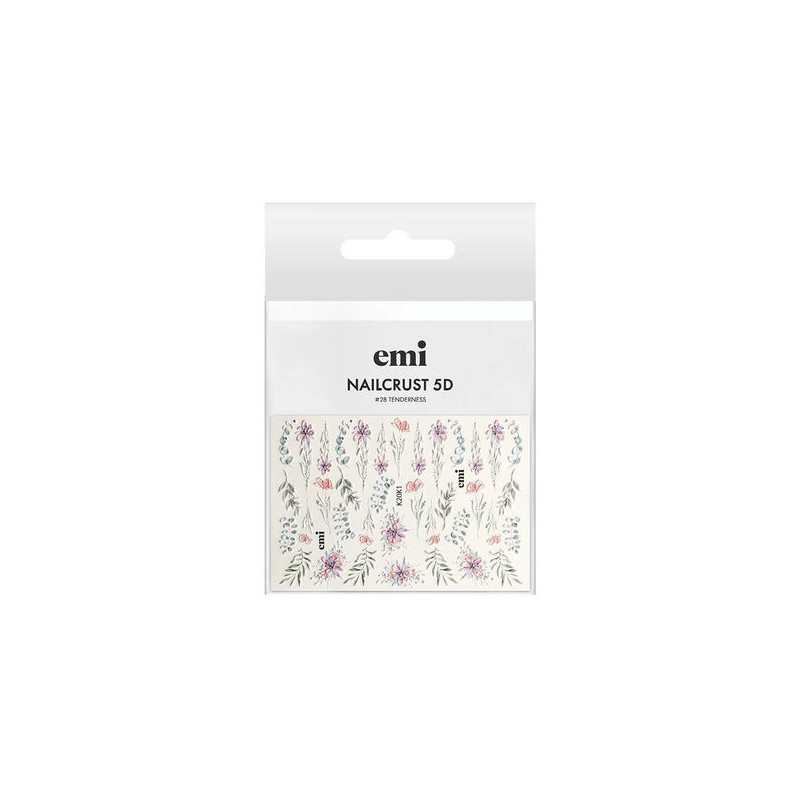 Sticker NC5D_28 Tenderness Nailcrust 5D E.Mi