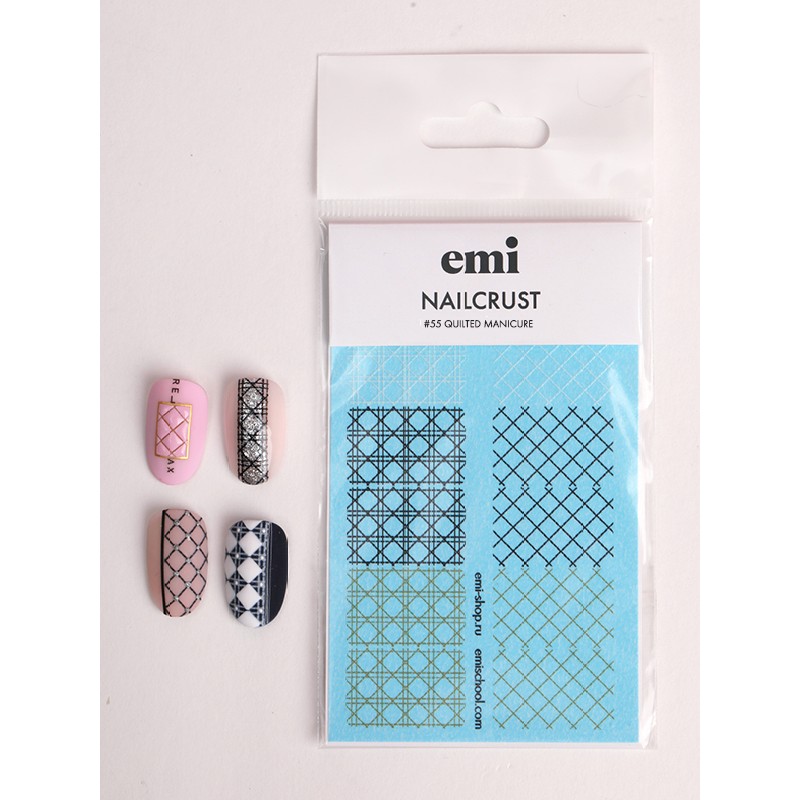 Sticker NC55 Quilted Manucure Nailcrust E.Mi