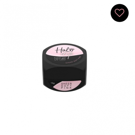 Halo Hard Gel Sheer Soft Pink 15g